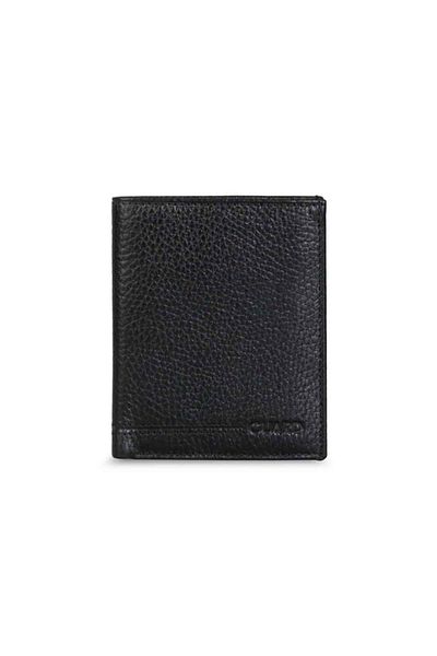 GUARD Hgüneyli Goldies Black Leather Men's Wallet