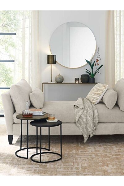 Evka Cribs Zigon Sehpa Siyah, Servis Sehpası