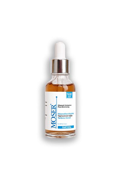 Moser Pore Tightening Quince Seed Extract - Vitamin C - Collagen Skin Serum 30 Ml