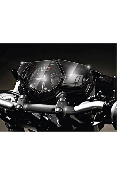 Motiker Yamaha R25 2014-2018 Kasa Uyumlu Gösterge Ekran Koruyucu Şeffaf Folyo...