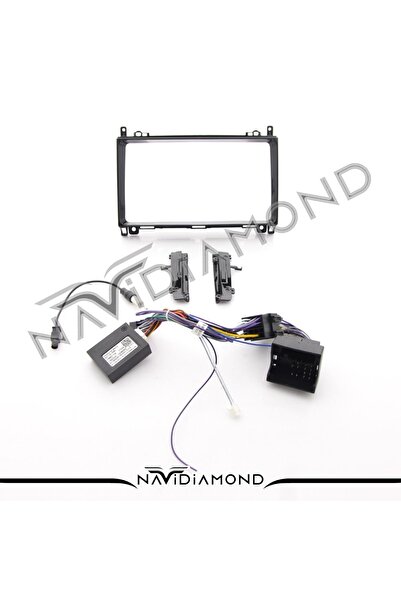 NAVİDİAMOND MERCEDES-BENZ SPRINTER-VİTO-VİANO ANDROİD TEYP ESKISEHİR ÇERÇEVE (9 INCH) - SOKET - CANBUS