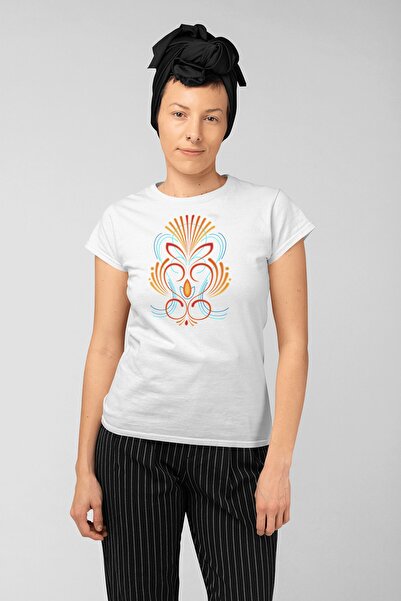 ErTaPassage Λευκό ριγέ γυναικείο μπλουζάκι - T5614632