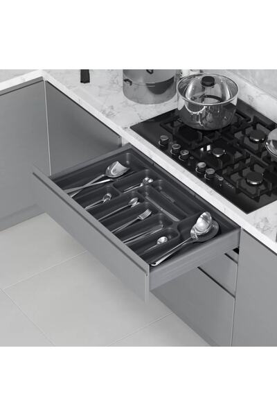 ORMAXX Starax S-2284-a Kaşıklık Antrasit 39*49 Cm {en:33 Derinlik:41 Kesilebi...