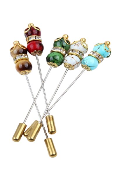 Hyd Κλιπ Φουλάρι 6 Τεμάχια Κλιπ Φουλάρι για Πλαϊνό Φουλάρι