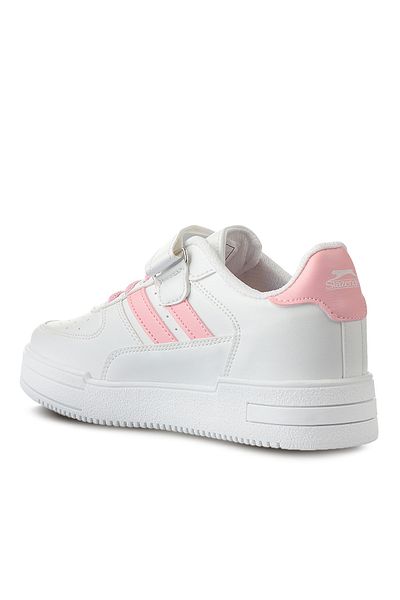 Slazenger Camp Sneaker Girls Shoes White / Pink