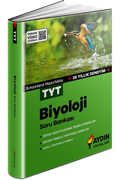 Aydın Yayınları Tyt Biyoloji Soru Bankası