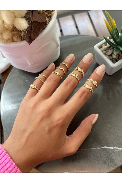 Jack Ferrero 10 Joint Rings (Figures Vary, Come Different Each Time)