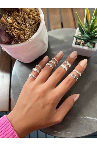 Jack Ferrero 10 Joint Rings (Figures Vary, Come Different Each Time)