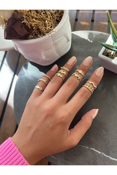 Jack Ferrero 10 Joint Rings (Figures Vary, Come Different Each Time)