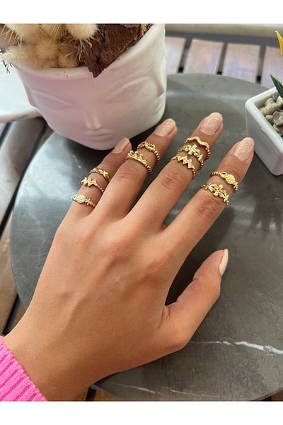 Jack Ferrero 10 Joint Rings (Figures Vary, Come Different Each Time)