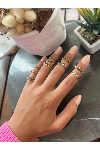 Jack Ferrero 10 Joint Rings (Figures Vary, Come Different Each Time)