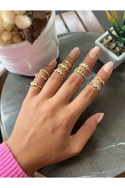 Jack Ferrero 10 Joint Rings (Figures Vary, Come Different Each Time)