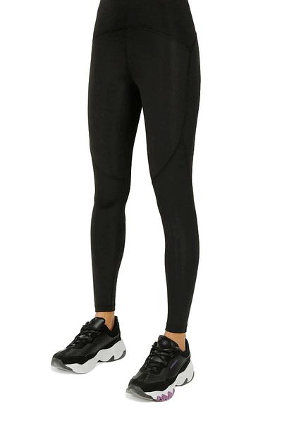lumberjack 1010960190 Ct688 Carla Flatlock Legging Μαύρο γυναικείο κολάν