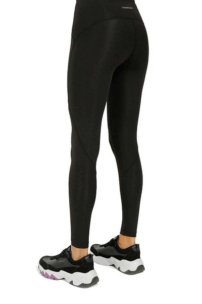 lumberjack 1010960190 Ct688 Carla Flatlock Legging Μαύρο γυναικείο κολάν