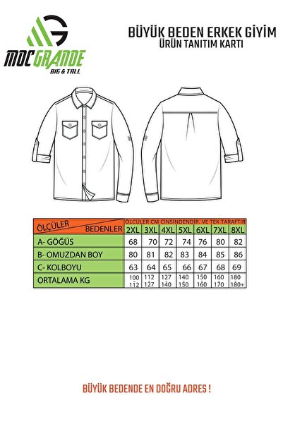 MocGrande Πουκάμισο ξυλοκόπο Mc Three Rug Print 22212-μαύρο