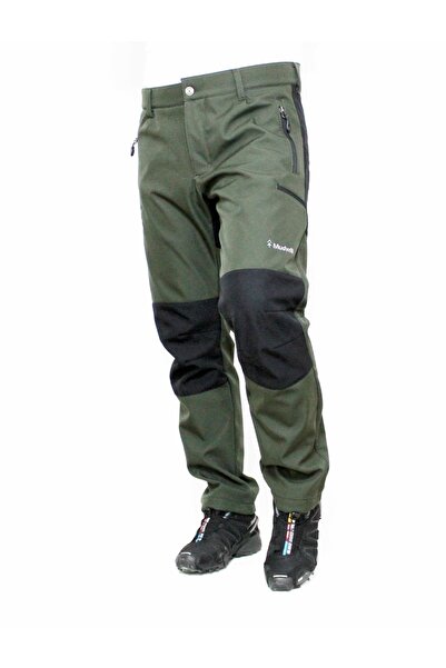 Mudwill Haki-siyah Hiker500 Kışlık Softshell Pantolon