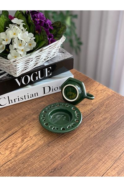 TAMER YİĞİT Geometric Model Single Cup Green