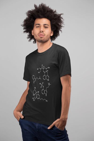 ErTaPassage Crna Štampano Formulas muška T-shirt - T1347572