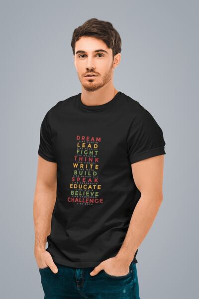 ErTaPassage Ανδρικό μπλουζάκι Black History Month με τύπωμα - T9470888