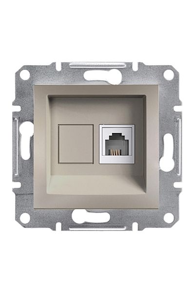 Schneider Electric شنايدر أسفورا Eph4100169 - 1*rj11 برونزي