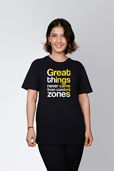 ErTaPassage Black Cool Stuff cu imprimeu Femei tricou - T9866083