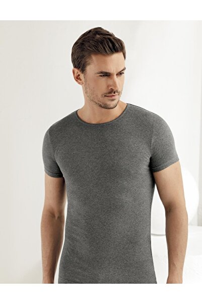 Şahinler New Season Short Sleeve Lycra Crew Neck Undershirt