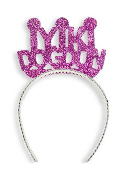 Azebu تاج إيفا عيد ميلاد سعيد أرجواني