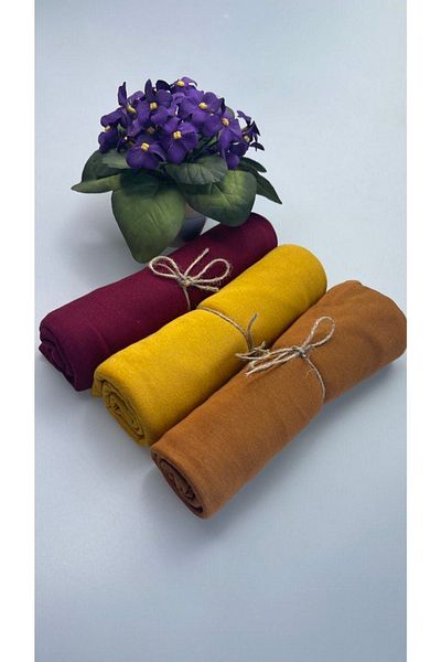 Nilbutik Combed Cotton Shawl Set of 3