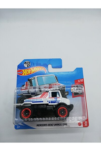 HOT WHEELS Mercedes-Benz Unimog 1300 White