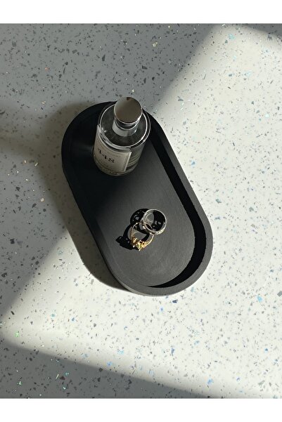 HARDEC Decorative Oval Plate, Jewelry Plate, Candle Plate, Organizer Candle H...