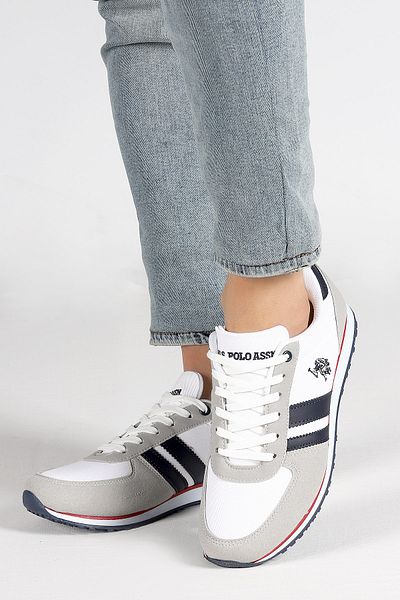 U.S. Polo Assn. AssnPlus Daily ανδρικά αθλητικά παπούτσια λευκά