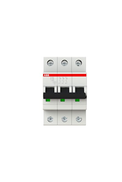 ABB S203-c25 3x25a C Tıpı 6ka Otomatık Sıgorta