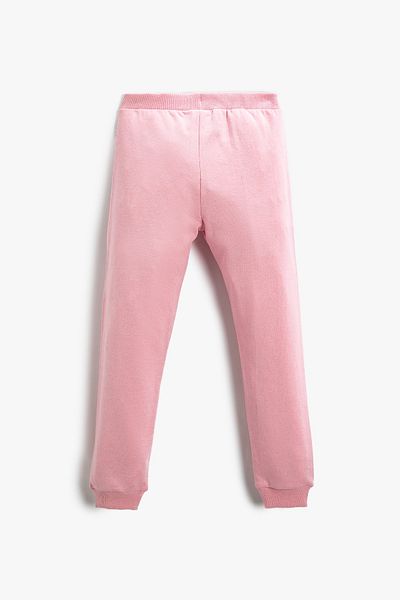 Koton Girl's Pink Sweatpants 3WKG40009AK