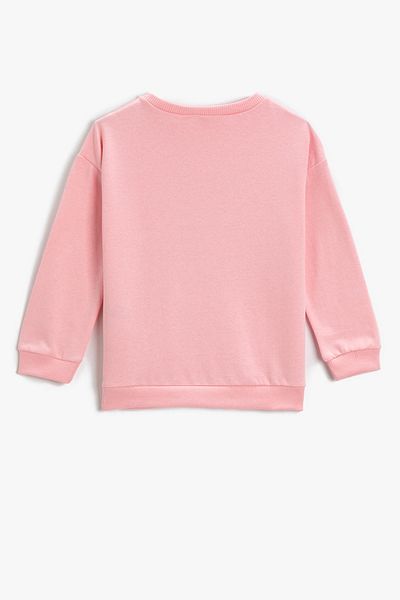 Koton Rabbit Printed Girl's Sweatshirt - 3wkg10106ak