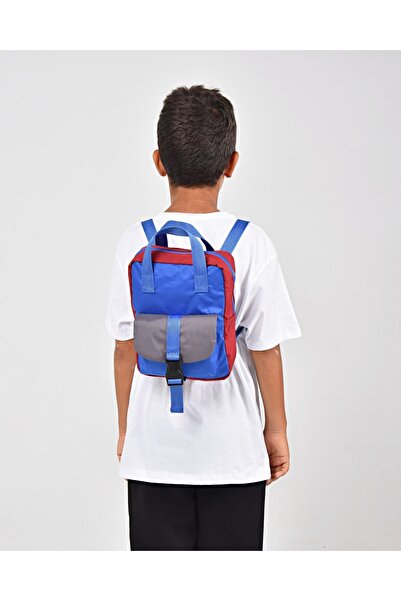 ICONE BAG Rucsac portabil dublu culoare pentru fata - detaliu blocare