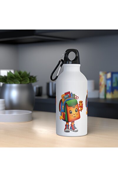 LADİJİTAL BASKI ÇÖZÜMLERİ School Bag Visual Water Bottle & Water Bottle