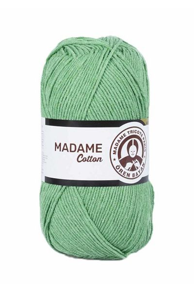 Ören Bayan Akdenizpos Sm01 Madame Cotton Hand Knitting Yarn Clover 018 (New)