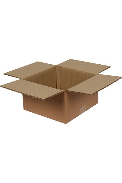 Kolicim 25x25x15cm Koli - Çift Oluklu Koli - 3 Desi Koli - [5 Adet]