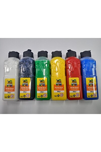 Nova Color 6 Renk Akrilik Boya Seti 4