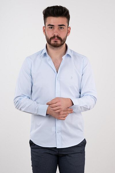 AKÇAYLAR Мъжка риза Apartro Slimfit