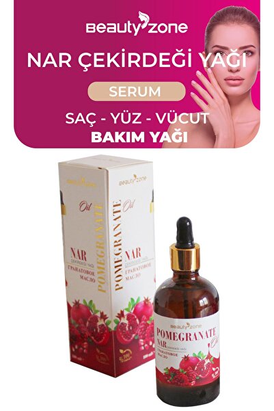 Beauty Zone Nar Çekirdeği Yağı 100ml