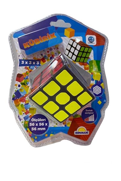 Sunman Smile Games Kübirik 3x3x3 Rubik Akıl Ve Zeka Küpü Oyunu