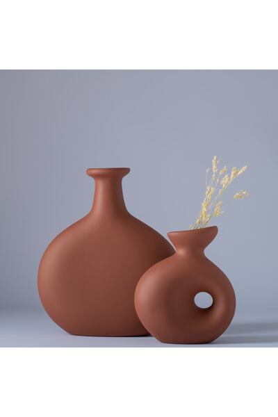 TROVE Delta & Capella Seramik Vazo Seti