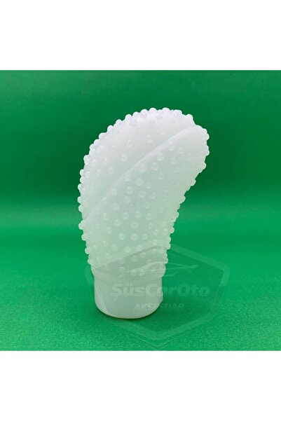 ŞüsCarOto Aksesuar Transparent Massage Manual Gear Shift Knob Cover Universal