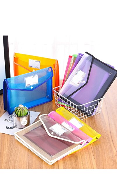 Vox Art Orange A4 Briefcase - Pp Gusseted Bag 2 Pieces