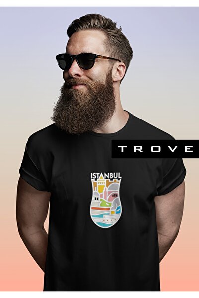 TROVE Unisex Γυναικείο Ανδρικό Δώρο Istanbul Seven Hills εμπριμέ φλιτζάνια τσ...