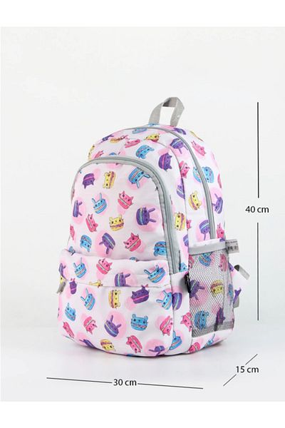 Çanta Sepetim School Bag Set with Nutrition Pen Holder