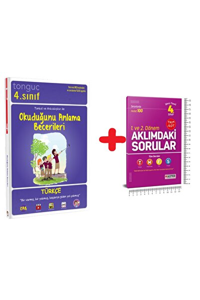 Tonguç Yayınları 4. Sınıf Yeni Nesil Okuduğunu Anlama Becerileri