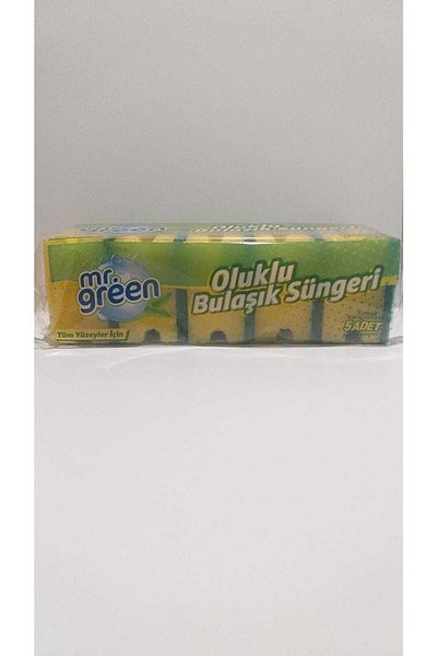 Mr Green Mr. Green Corrugated Dish Sponge 5 Pieces 1 Pack