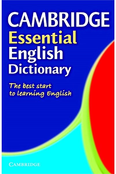 Cambridge University Press Cambridge Essential English Dictionary Paperback